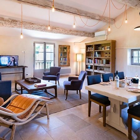 Domaine Des Peyre Apartment Robion en Luberon Bagian luar foto