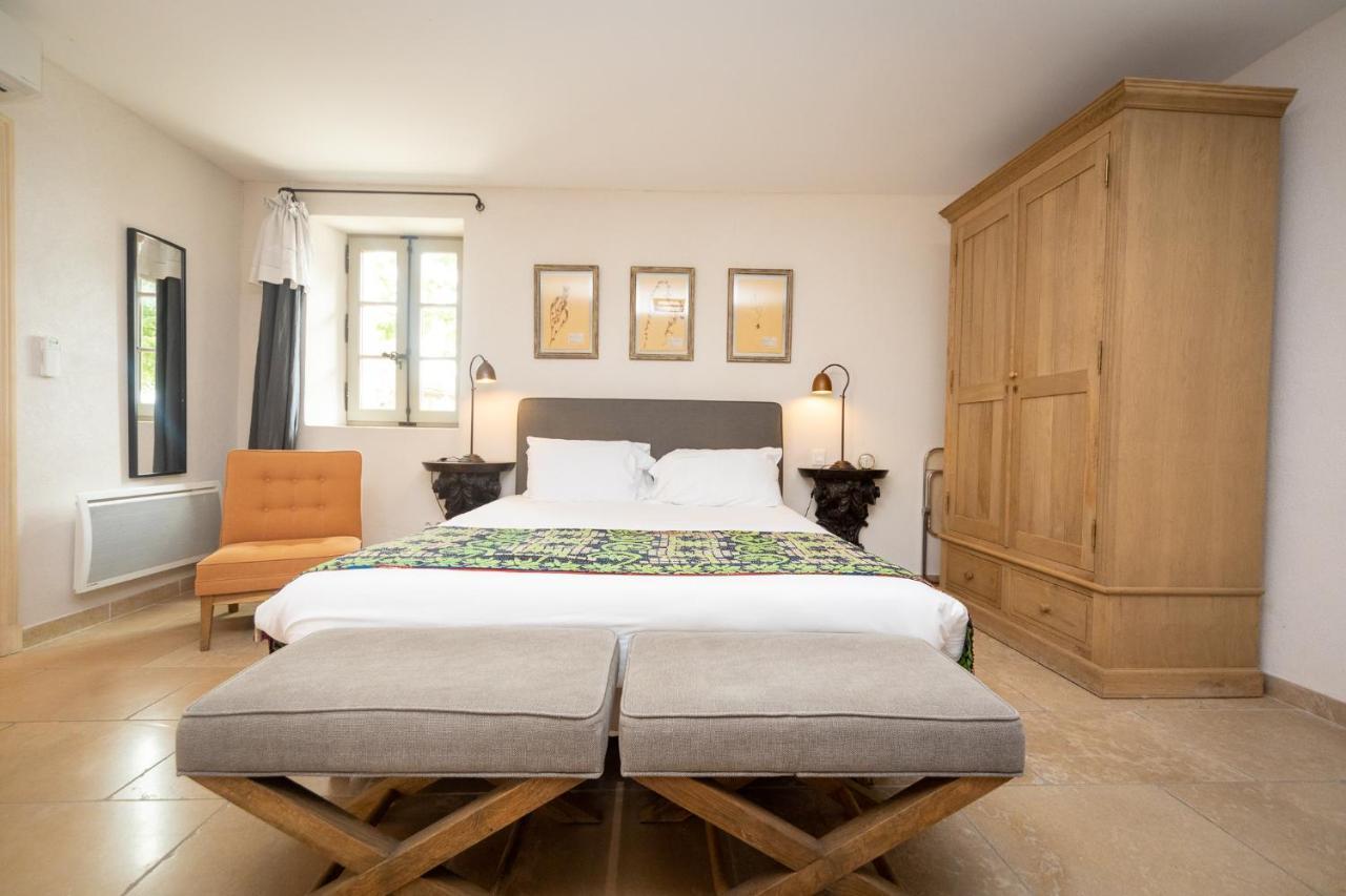 Domaine Des Peyre Apartment Robion en Luberon Bagian luar foto