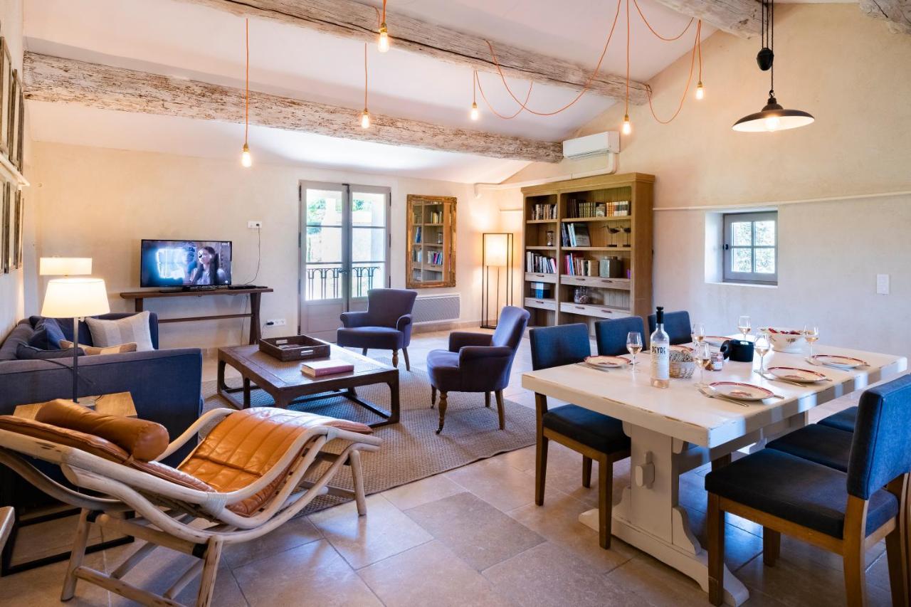 Domaine Des Peyre Apartment Robion en Luberon Bagian luar foto