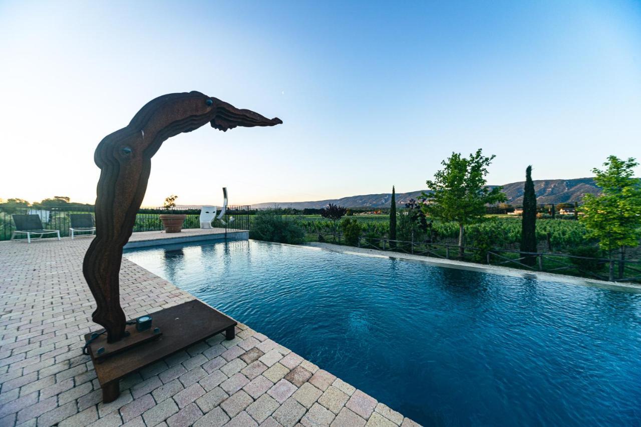 Domaine Des Peyre Apartment Robion en Luberon Bagian luar foto